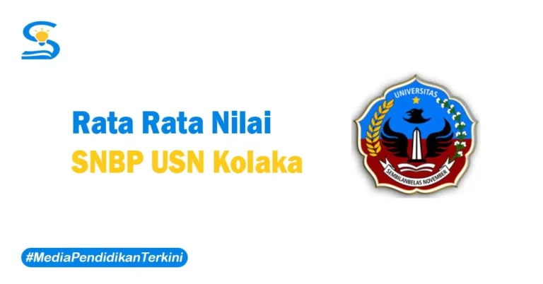 Rata Rata Nilai SNBP USN Kolaka